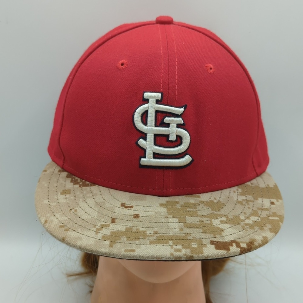 St. Louis Cardinals New Era 59FIFTY 7 1/8 Digi Camo Brim On-Field Fitted USA
